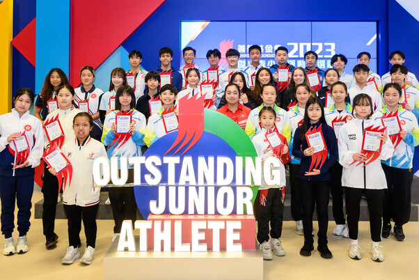 Shine Tak Foundation Outstanding Junior Athlete Awards 2023 Honoured 59 Young Athletes in the 3rd Quarter