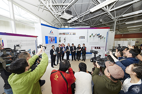 The HKSI connected closely with the media to deliver the latest news about elite training to the public.