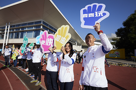 The HKSI supported Run with Your Heart 2017 to promote the advantages of sports to the public.