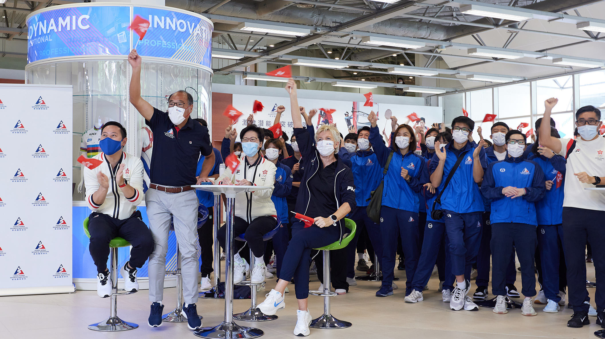 The HKSI connected with the public through online platforms to promote a healthy lifestyle and elite sports during the pandemic.