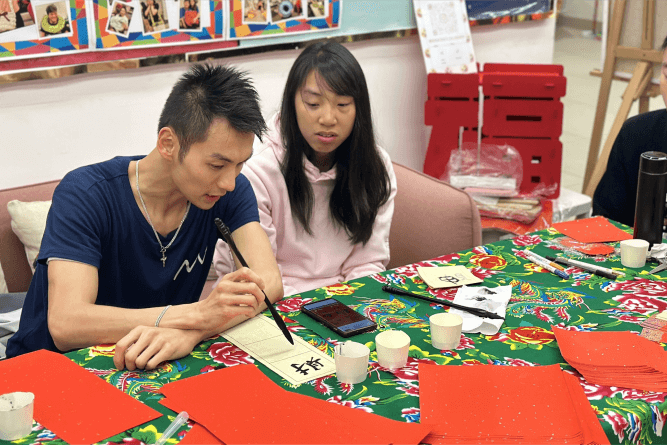 A series of workshops was organised for athletes to enhance their social and personal development.