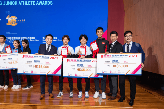Lam Tai Fai College supports young athletes in pursuing sporting training while studying at the senior secondary level.