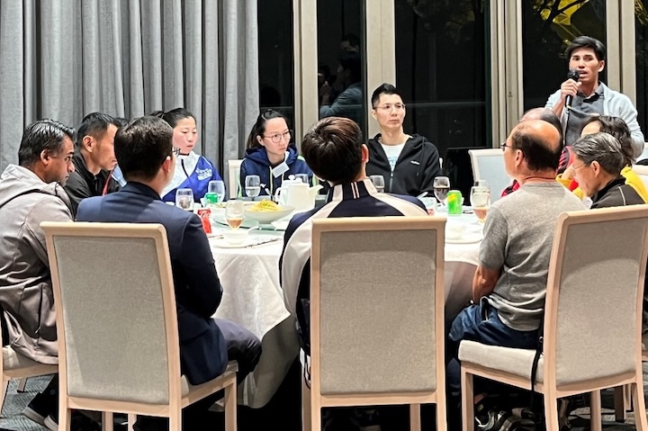 Participants engage in thoughtful exchanges and actively share their perspectives on the Forum’s central themes.