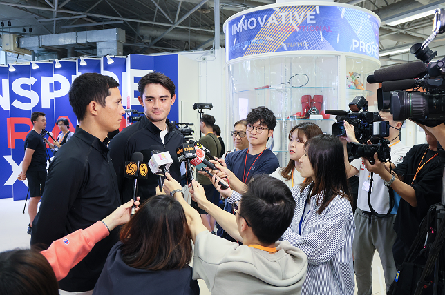 Athletes and coaches meet with the media to share their preparations for the Paris Olympics and Paralympics.