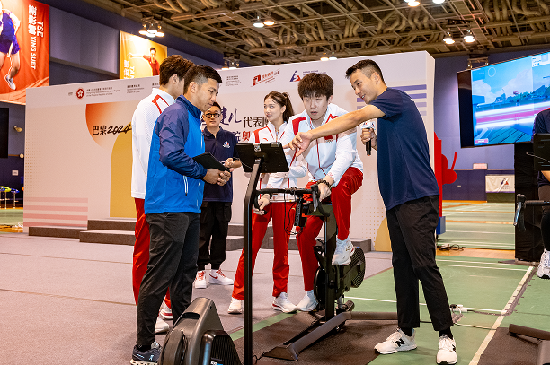 Visit of Paris Olympic Games Mainland Olympians Delegation