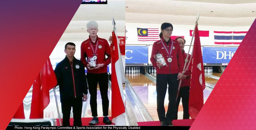 Hong Kong para tenpin-bowling team ended with 2 silvers and 1 bronze at the IBSA Tenpin Bowling World Championships 2017.