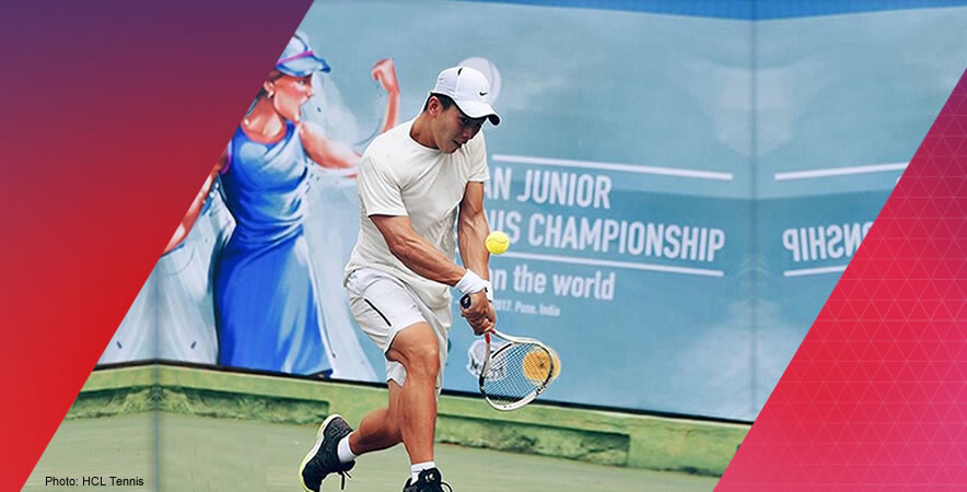 The Hong Kong boys junior tennis duo Denton Ho and Lam Ching clinched a bronze medal at the HCL Asian Junior Tennis Championships 2017.