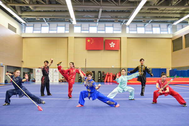 杭州第19届亚运会・为武术运动员打气