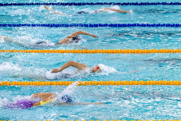 杭州第19屆亞運會・為游泳運動員打氣