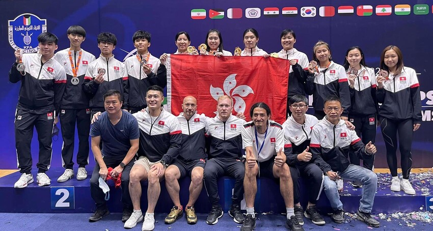 Medal Success at Asian U23 Fencing Championships