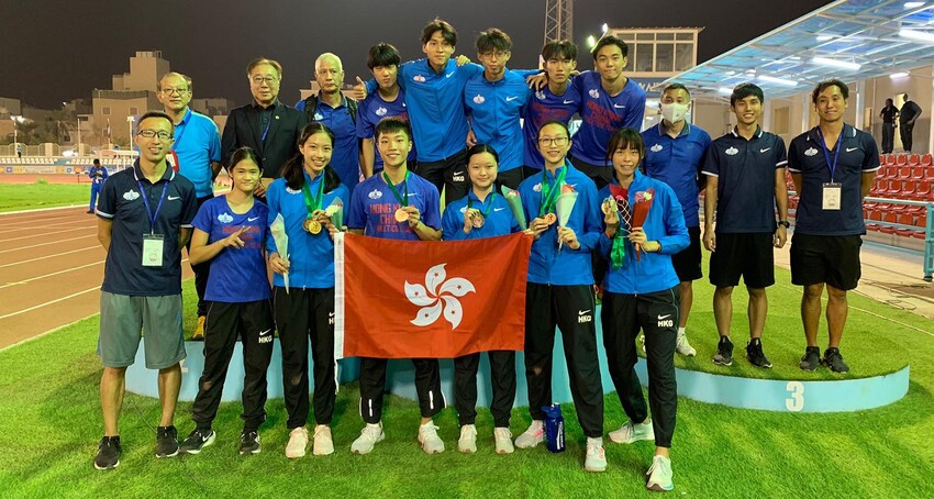 Hong Kong Shines at Asian Youth Athletics Championships
