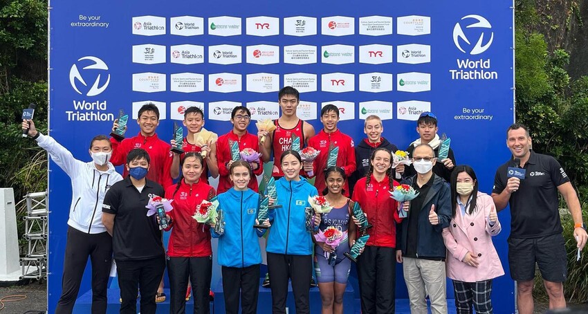 Medal Success at Asian Triathlon Youth Champs