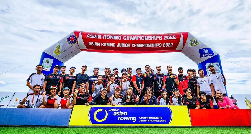 HK Rowing Team Impresses at Asian Champs