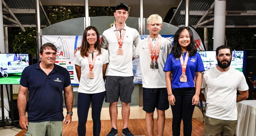 Two Sailing Medals at Asian Champs