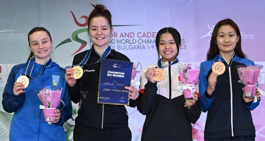 Fencer Wong Shun-yat Wins World Cadet Champs Bronze