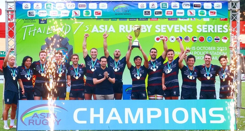 HK Wins Two Medals at Asia Rugby Sevens Series