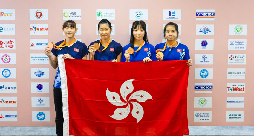 Badminton Women’s Pairs Take Two Bronze at Asian Junior Champs