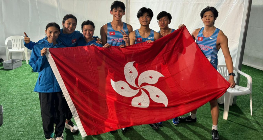 Team Hong Kong Earns 6 Medals at the Asian Junior Athletics Champs