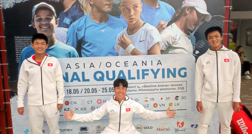 Hong Kong Tennis Team Wins Bronze at Davis Cup Juniors