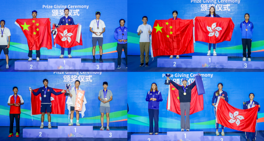 Hong Kong sailing team claimed 3 gold, 1 silver and 1 bronze medals at the 2025 ILCA Asian Open Championships held in Qinhuangdao, China…
