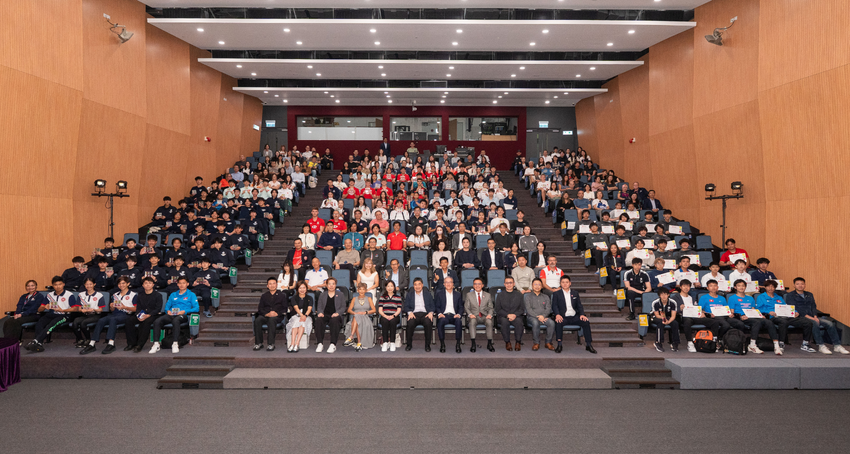 The second half of 2025 awards presentation ceremony of the Shine Tak Foundation Outstanding Junior Athlete Awards was held at the HKSI to acknowledge the achievements of 189 young athletes...
