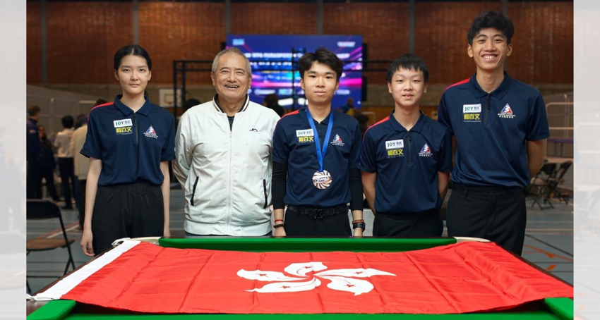 Hong Kong billiard sports player Chan Fai-hang clinched a silver medal at the 2026 WPA U19 Heyball World Championship held in Oslo, Norway… 