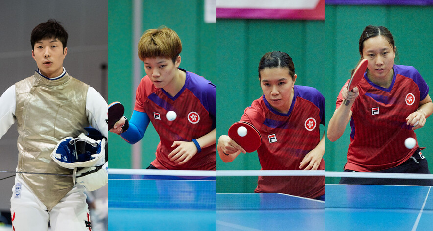 <p>From left: Cheung Ka-long, Doo Hoi-kem, Lee Ho-ching and Soo Wai-yam</p>
