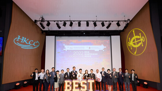 <span style="font-size:50%;">The officiating guests Mr Kevin Yeung
