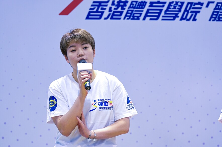 <p>Table tennis world championships mixed doubles bronze medallists Doo Hoi-kem and Wong Chun-ting share their heart-warming sporting journeys to the top of their profession with local students as the finale of the HKSI SportX Day.</p>
