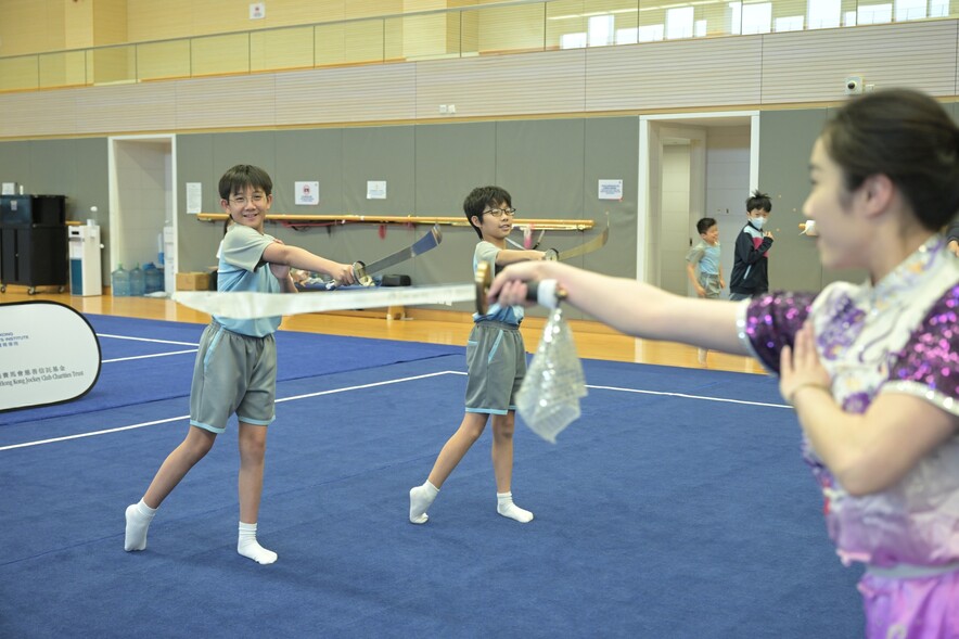 <p>Elite wushu athletes demonstrate the basic moves in taijiquan, nanquan, and jianshu, and share some of the obstacles one must overcome to become a star quality wushu athlete.</p>
