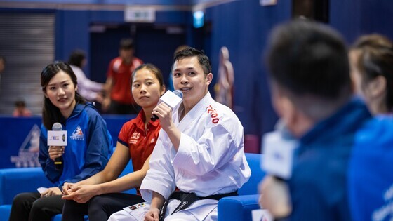 精英運動員示範、與精英運動員會面