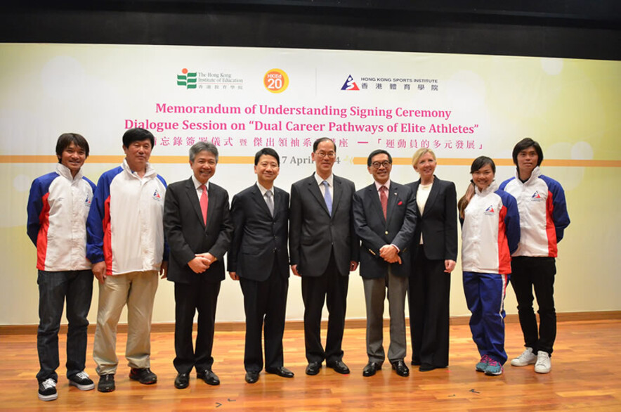 <p>The MOU signed today covers a range of collaboration in athlete education, including the admission of elite athletes and coaches into HKIEd&#39;s undergraduate programmes through a special scheme.</p>

