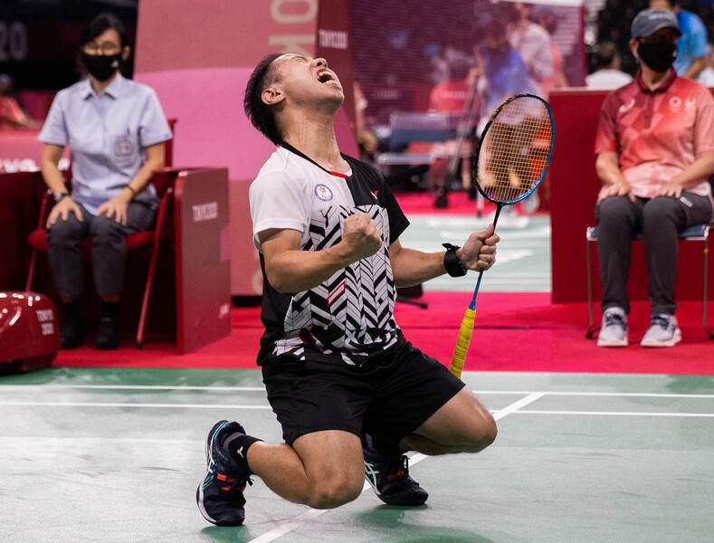 Tokyo Paralympic badminton men&#39;s SH6 singles event