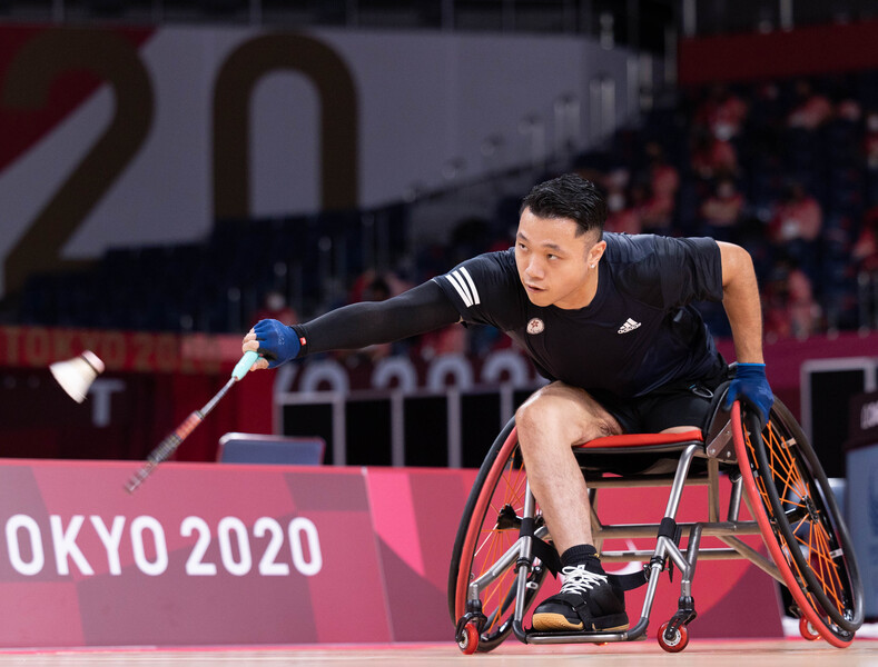 Tokyo Paralympic badminton men&#39;s WH2