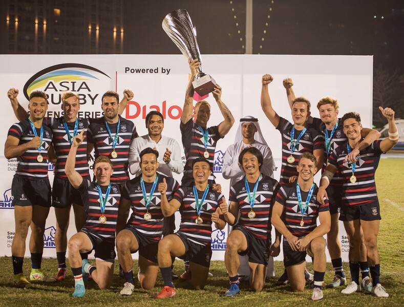 Hong Kong men&#39;s rugby sevens team&nbsp;(photo:Asia&nbsp;Rugby)