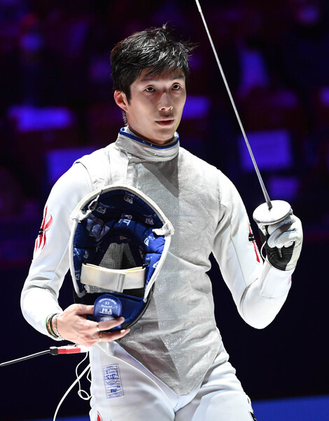 張家朗（圖片來源：International Fencing Federation）