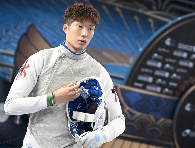 张家朗（图片来源：International Fencing Federation）