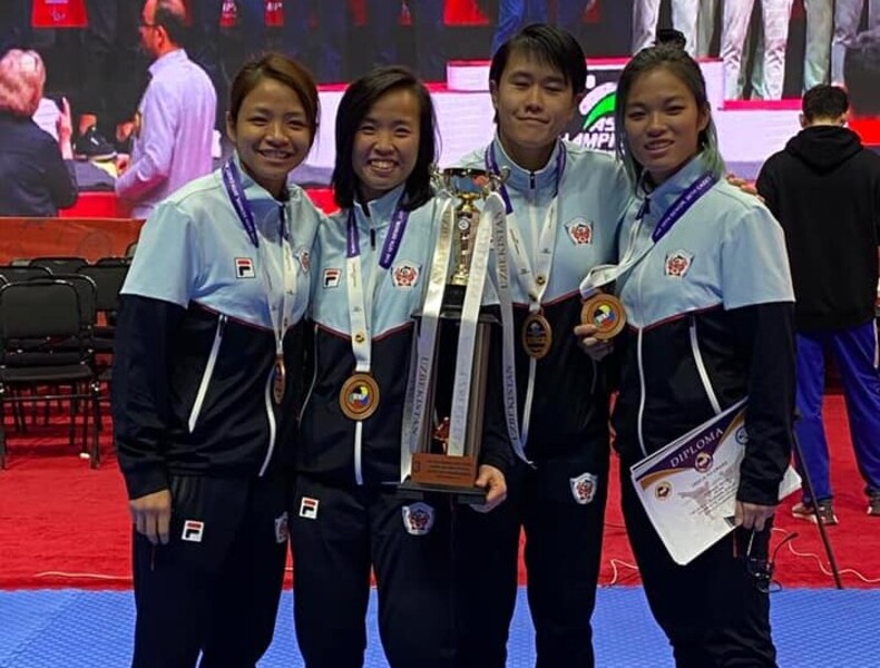 From left:&nbsp;Choi Wan-yu, Tsang Yee-ting, Ho Kai-yan&nbsp;and Chow