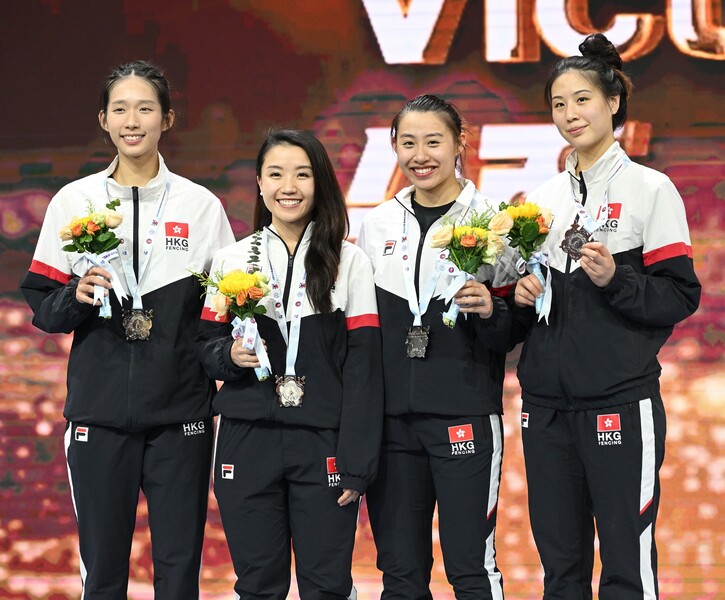 From Left: Kong Man-wai, Chu Ka-mong, Hsieh Sin-yan and Chan