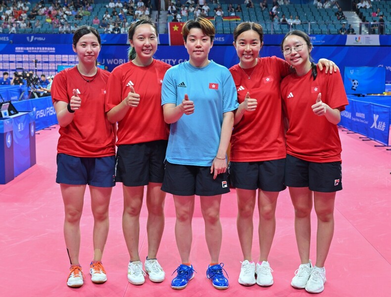(From left)&nbsp;Lam Yee-lok, Soo Wai-yam, Doo Hoi-kem, Ng Wing-lam,