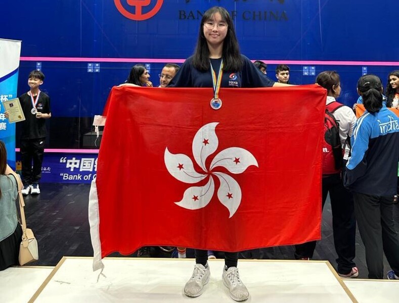 Ena Kwong (photo: Squash Association of Hong Kong, China)