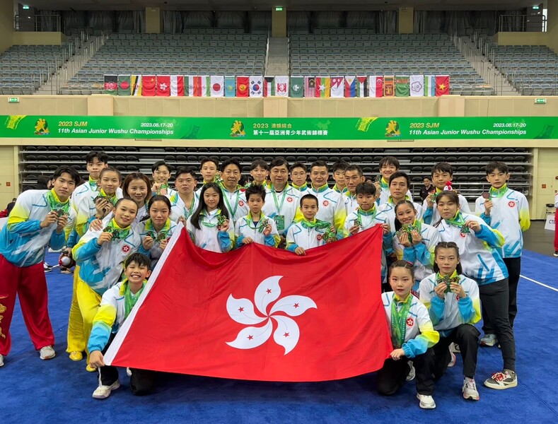 Hong Kong wushu team