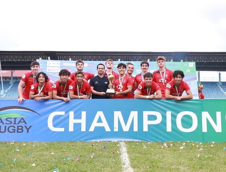 Hong Kong rugby sevens&nbsp;U20&nbsp;men&#39;s team (photo: Hong Kong