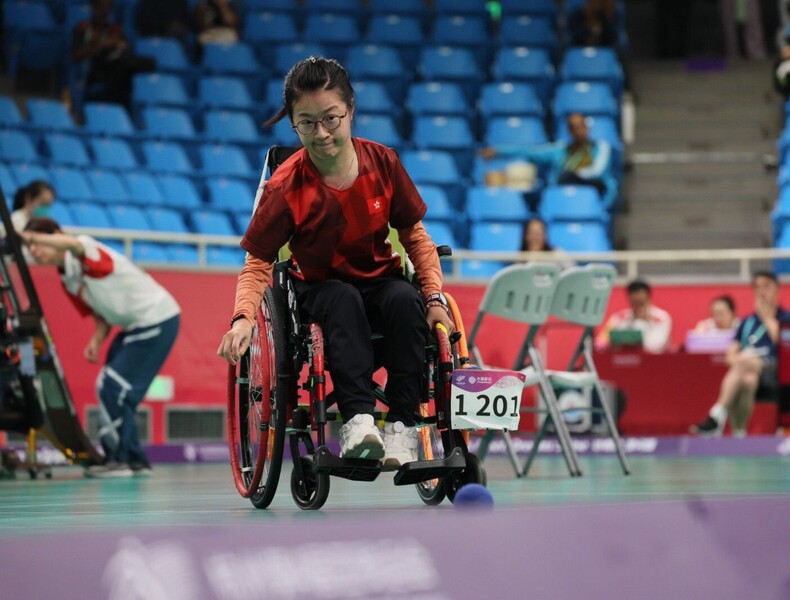 Yeung Hiu-lam&nbsp;(photo:&nbsp;China Hong Kong Paralympic Committee)