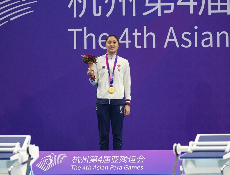 陈睿琳（图片来源：中国香港残疾人奥委会）
