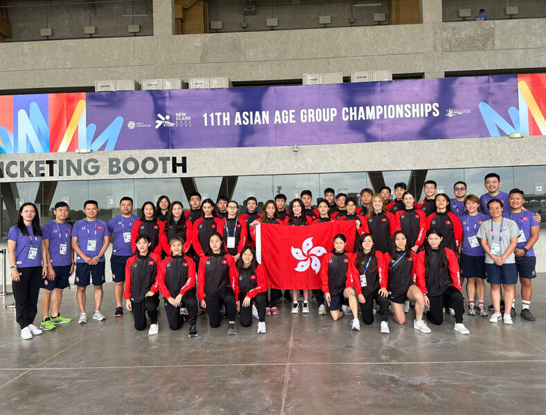 Hong Kong swimming team had great success at the 11th Asian Age Group