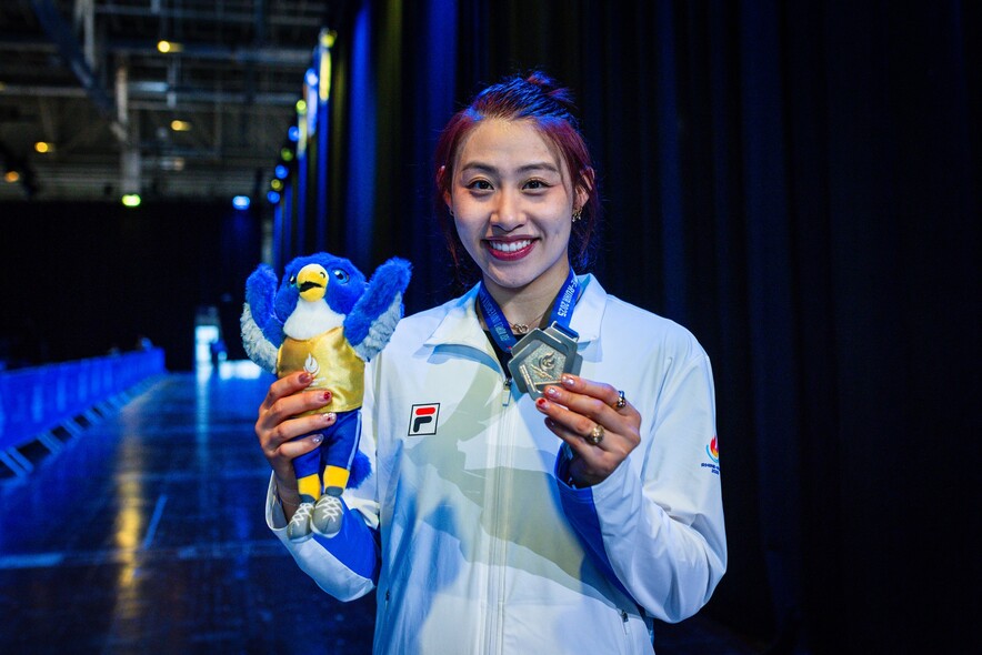 Hsieh Sin-yan (Photo: Rhine-Ruhr 2025 World University Games)&nbsp;