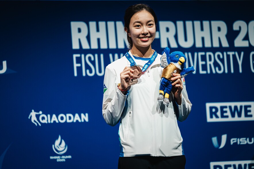 Ng Wing-lam (Photo: Rhine-Ruhr 2025 World University Games)&nbsp;