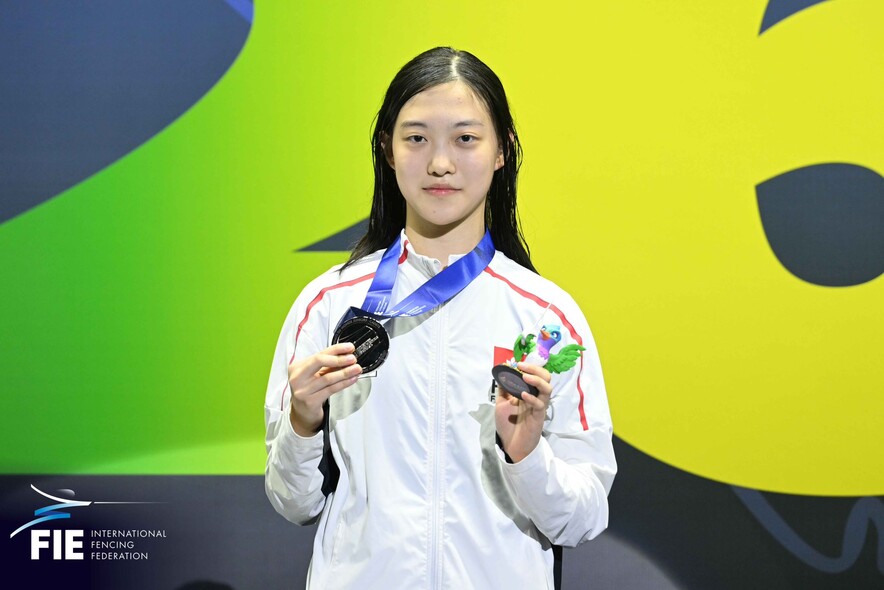 杨书涵（图片来源：FIE）&nbsp;