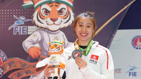 Hsieh Sin-yan (Photo: Fencing Association of Hong Kong,